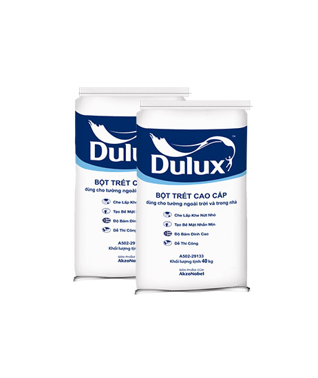 Bột trét cao cấp trong và ngoài Dulux