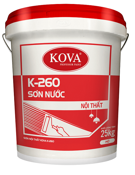 SƠN NỘI THẤT KOVA K-260 CAO CẤP