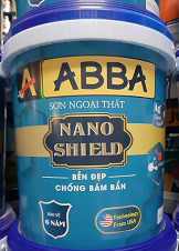 Sơn ngoại thất ABBA Nanoshield chống bám bẩn